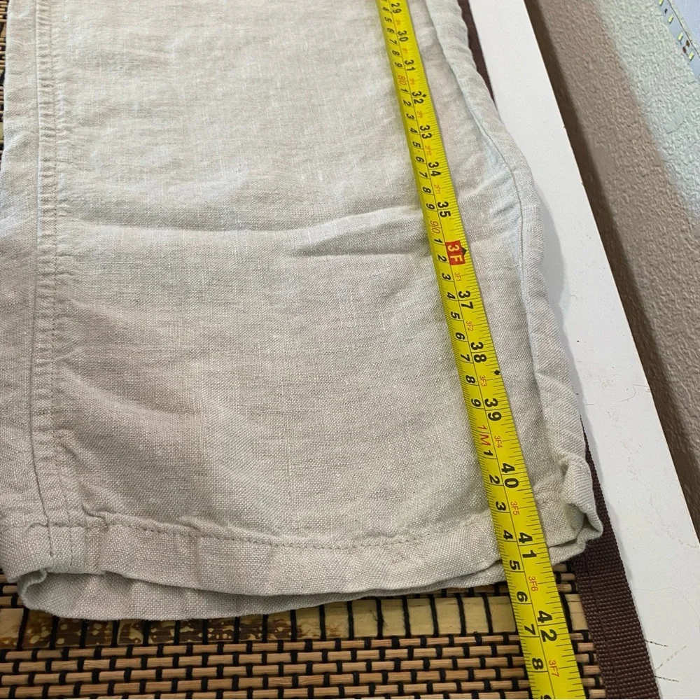 G.H. Bass‎ & Co. Men's Linen Pants Size 36/32 Beige Casual Office Lightweight